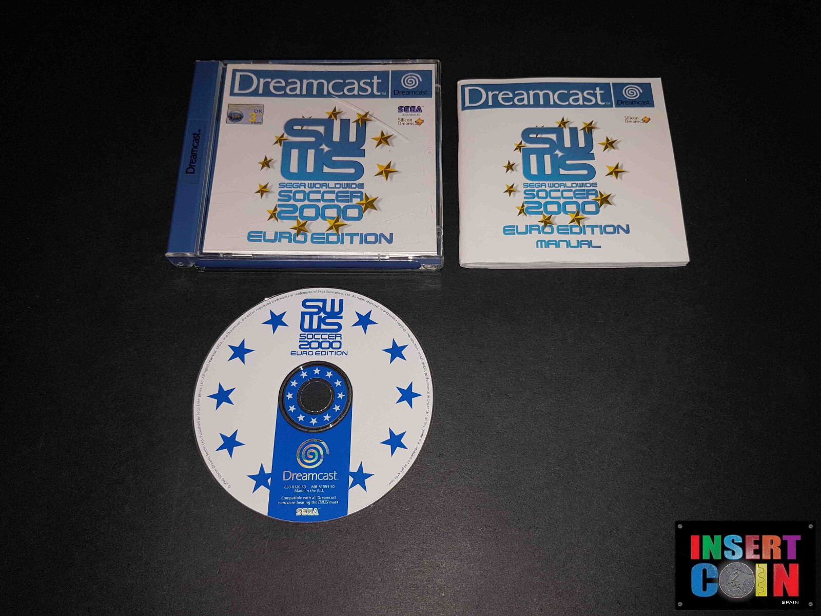 JUEGO SEGA DREAMCAST  SEGA WORLDWIDE SOCCER 2000 EURO EDITION (PAL ESP) 