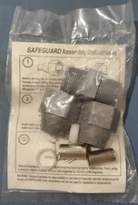 Polybutylene Coupling 5/8" OD 5/8" OD Compression Fitting Thermoguard Hot Cold