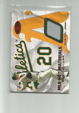 2002 HOT PROSPECTS MLB RED HOT MATERIALS #MM MARK MULDER  JERSEY   36/50