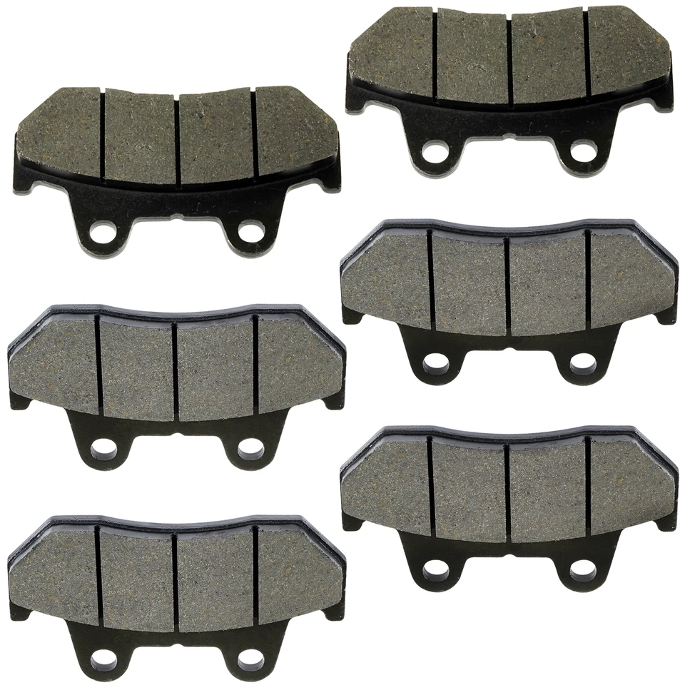 Pastilhas de freio dianteiras e traseiras para Honda VF500F Interceptor 84-1986/CX650T Turbo 1983 - Imagem 4 de 4