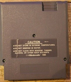 Disney's Chip 'N Dale: Rescue Rangers (Capcom) NES Nintendo Game Cart 1990