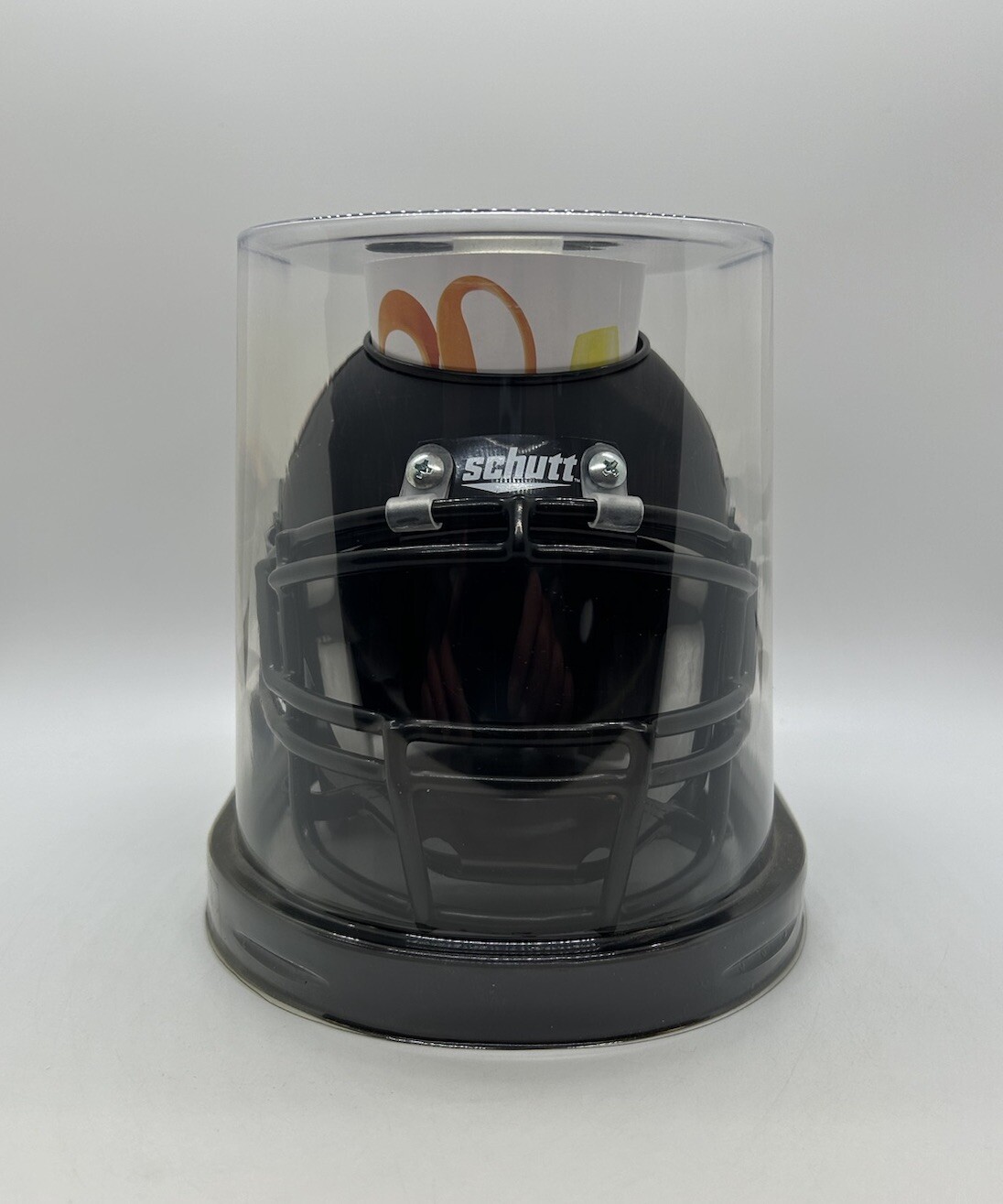 Oklahoma State Cowboys Alternate 3 (Matte Black) Schutt Mini Helmet