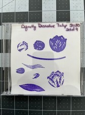 Definitely Decorative Tulip Set of 9 Retired Stampin' Up