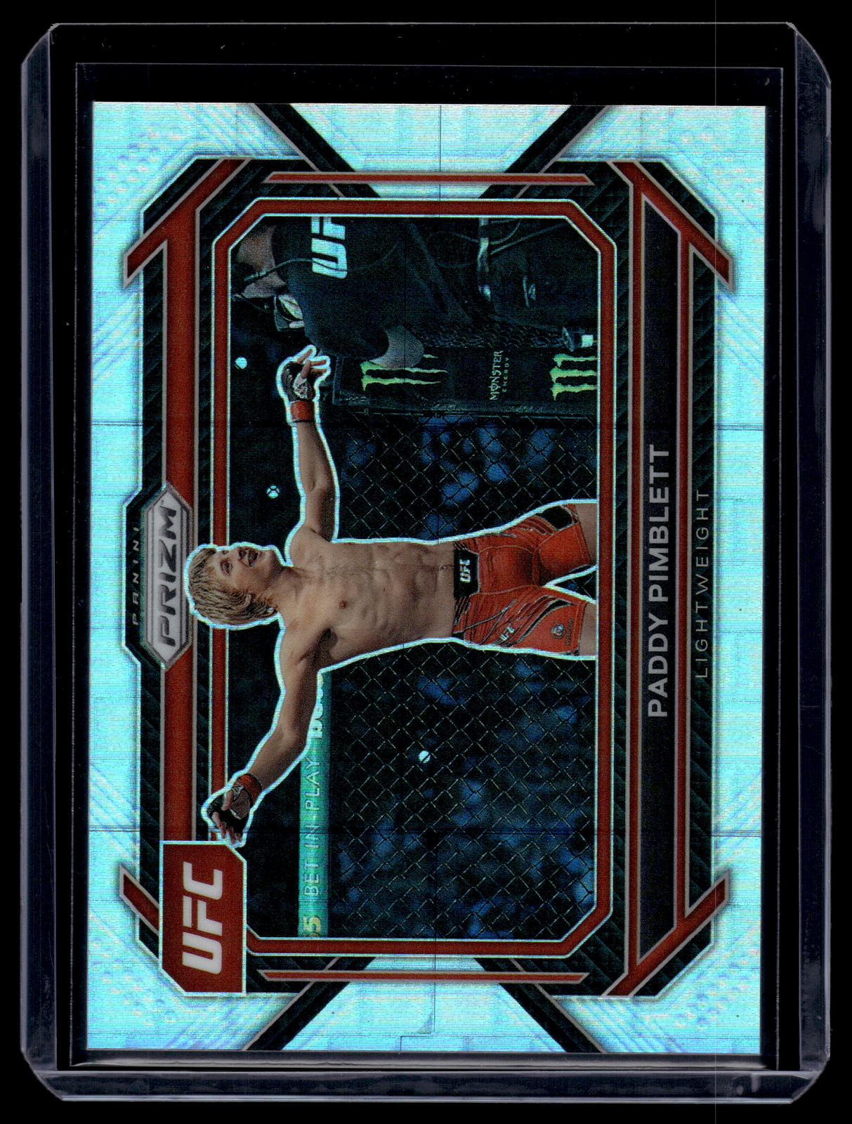 Paddy Pimblett 2023 Panini Prizm UFC Premium Box Set Pandora Card 37/99 #87