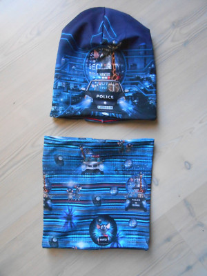 Wende   Mütze+ Loop schal   50/52