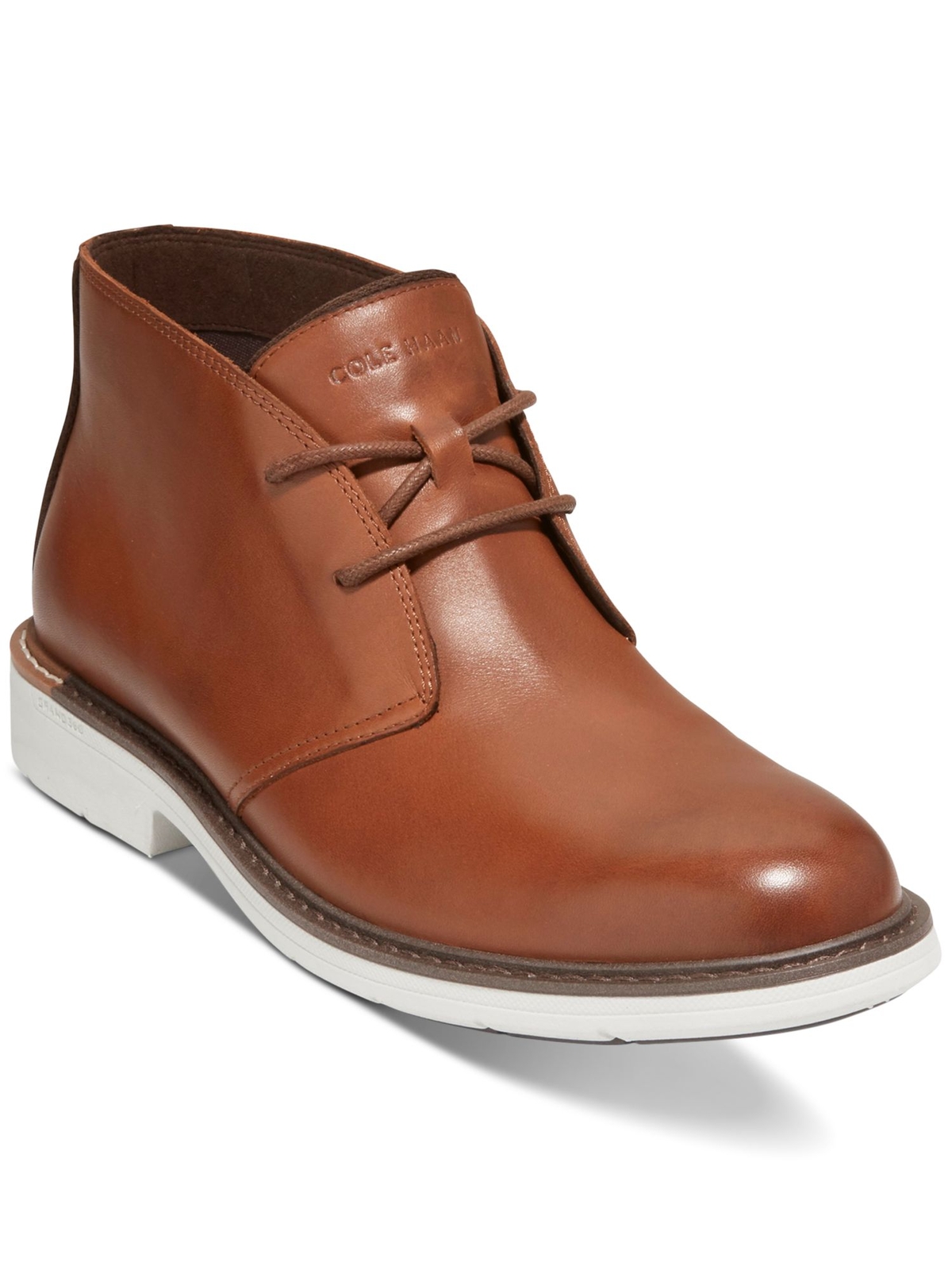 Мужские коричневые легкие ботинки Chukka из натуральной кожи COLE HAAN GRANDSERIES, 8 м