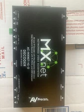 AVPro Edge AC-MXNET-1G-D MXNet Networked Video Decoder Receiving IP Device