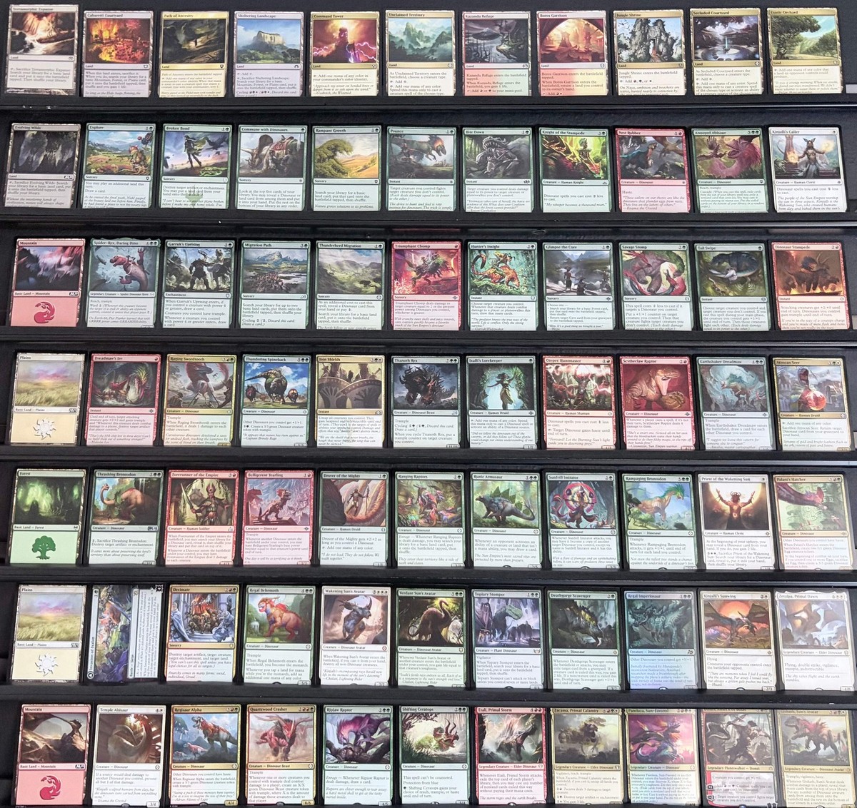 gishath mtg commander deck Dinosaurs - Gishath, Sun's Avatar main image 1