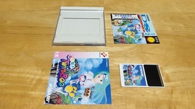 PCE Detana!! TwinBee  W/instruction postcard and flyer KONAMI PC ENGINE Tested