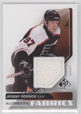 2014-15 SP Game Used Authentic Fabrics Jeremy Roenick #AF-JR HOF n1u