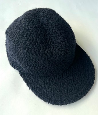 Found Feather 2-panel Trucker Cap, navy Calamai fleece, Small
