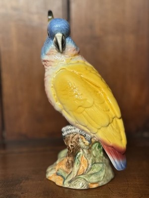 VINTAGE BESWICK PORCELAIN FIGURINE COCKATOO No 1180 By Arthur