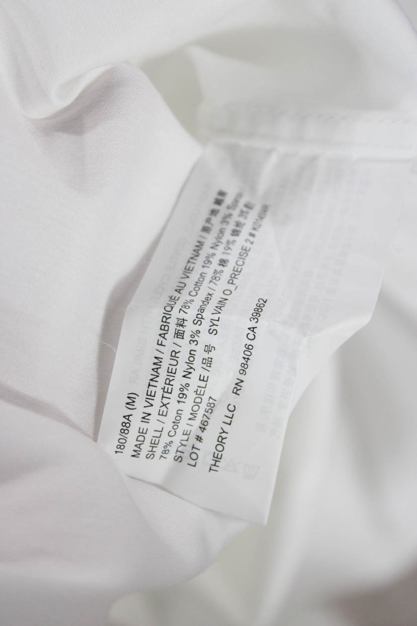 Theory Mens Cotton Collared Basic Button Down Shi… - image 7