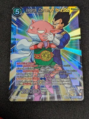 DBS Masters Vegeta, Concerned for a God BT31-031  (SR) Impact Beyond Dimensions