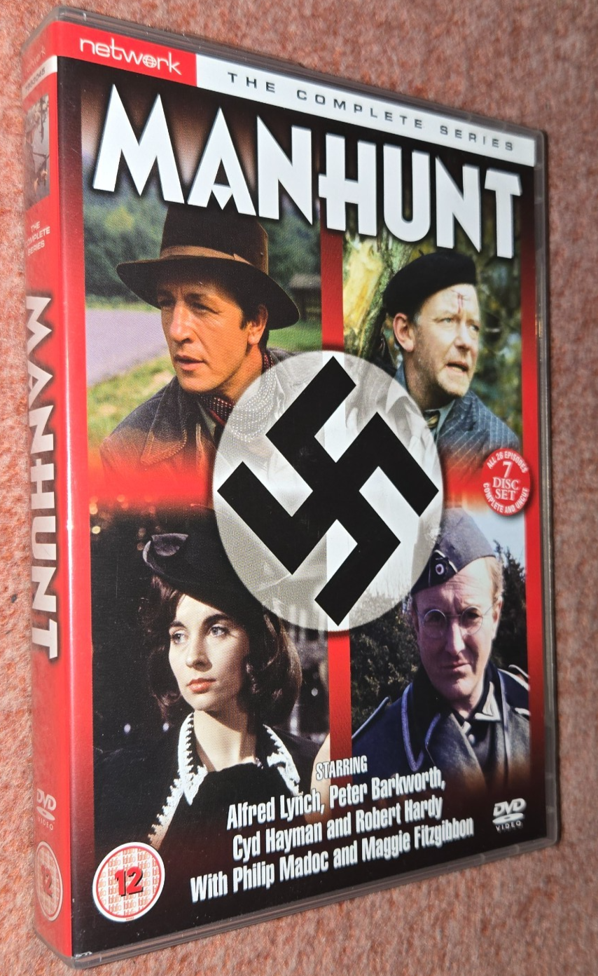 Manhunt - The Complete Series (1970) DVD Boxset, Robert Hardy