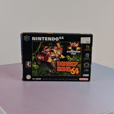 ebay® Auktion 137774084652 | DONKEY KONG 64 NINTENDO 64 GAME EXPANSION PAK 1999 PAL OVP Thumbnail of ebay® auction 137774084652 | DONKEY KONG 64 NINTENDO 64 GAME EXPANSION PAK 1999 PAL OVP