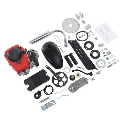 53CC 4-Stroke Gas Petrol Motorized Bicycle Bike Engine Motor Kit Chain Scooter