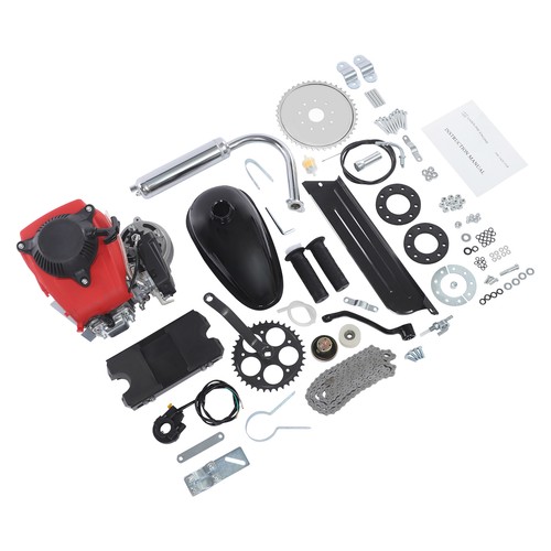 53CC 4-Stroke Gas Petrol Motorized Bicycle Bike Engine Motor Kit Chain Scooter