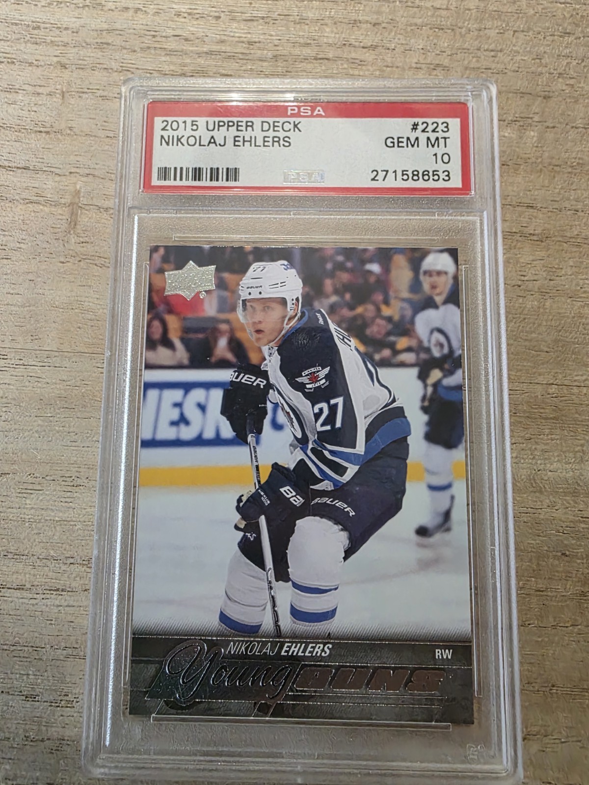 2015 Upper Deck UPPER DECK #223 Nikolaj Ehlers front