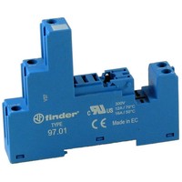 Finder - Relaissockel Schraubfassung 97.01 Blau