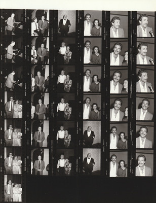 Original Contact Photos & Negatives Lee Horsley Howard Keel Burt Lancaster 1986