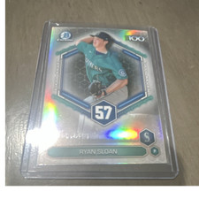 Topps 2025 Bowman Chrome Prospect Power-Up BTP-57 Ryan Sloan Mariners