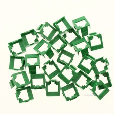 Suttle Star SE-STARBEZ-51 Series 600 Green Empty Jack Insert Bezels StarSix 25pc