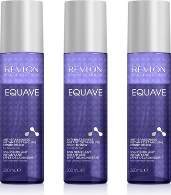 Revlon Professional Equave Anti-Brassiness Instant Detangling Conditioner 3x200