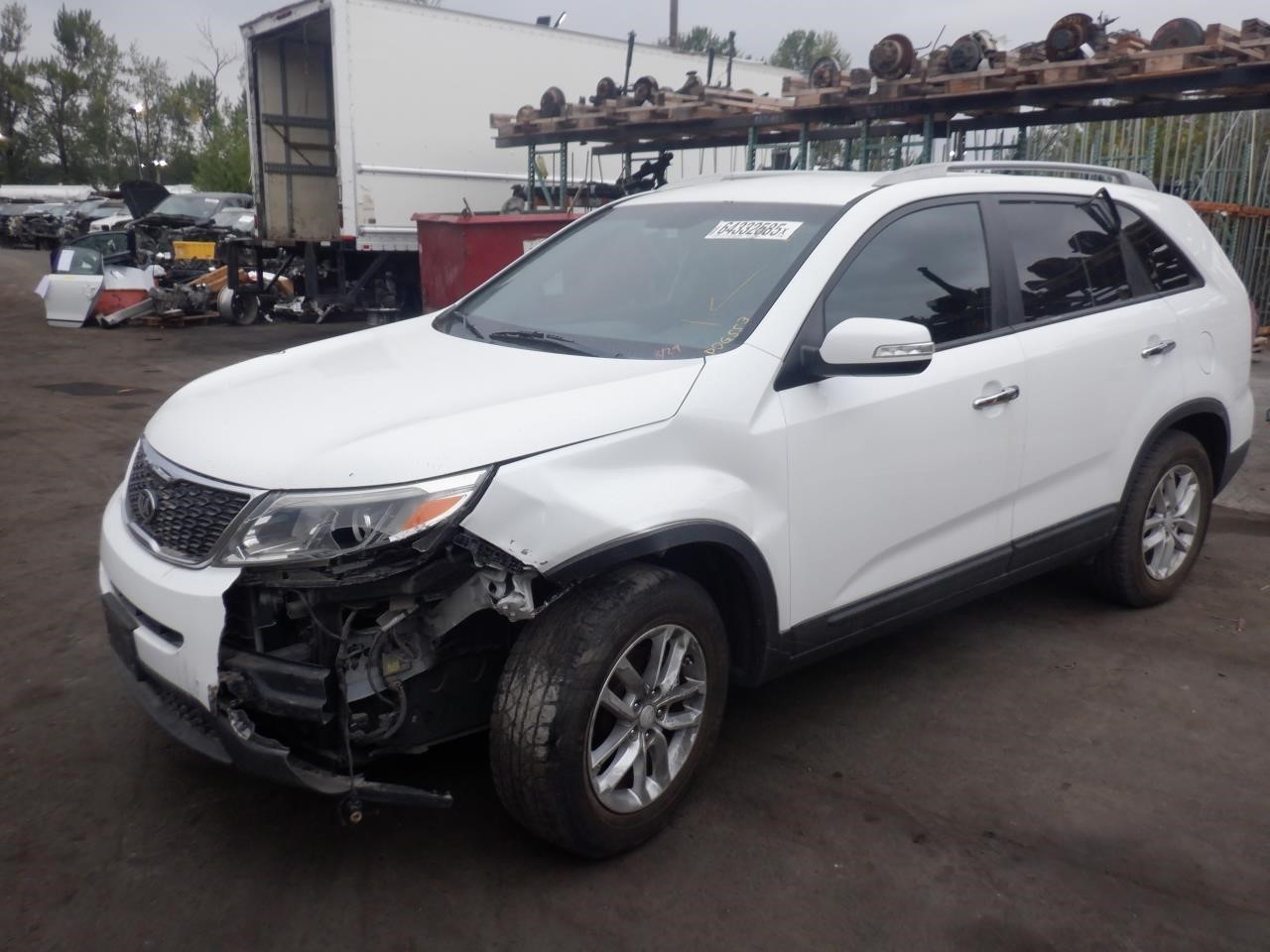 Used Cooling Module fits: 2015 Kia Sorento Cooling Fan fan controller LH frame r