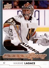 2017-18 Upper Deck #482 Maxime Lagace YG RC - HKY