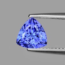 10 Ct Extremely Rare Natural Blue Tanzanite Certified Loose Gemstone Trillion