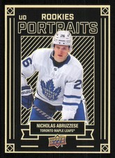 2022-23 Upper Deck UD Portraits #P41 Nick Abruzzese