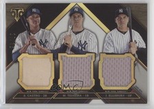 2016 Topps Triple Threads Relic Combos /36 Jacoby Ellsbury Mark Teixeira y8h