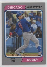 2020 Topps Archives 1974 Topps Silver 74/99 Javier Baez #162 fm0