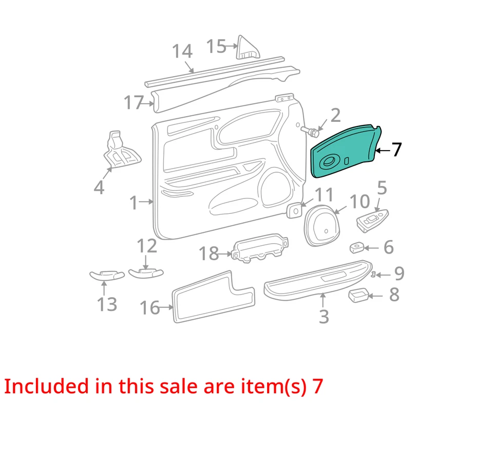 SE ADAPTA A APLIQUES REGAL BUICK CENTURY 1997-2004 ASM FRT S/D TR FI 10293628 - NUEVO Foto 3 de 4