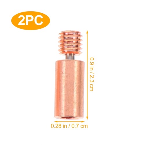 2 Pcs Heat Insulation Throat Copper Alloy Break 3D Printer Heatbreak - 第 6/12 張圖片