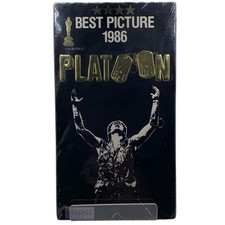 Platoon 1986 FIRST PRINT EMBOSSED SEALED HEMDALE Betamax Oliver Stone High Grade
