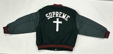 Supreme Cross Varsity Jacket (Dark Green) Siz...