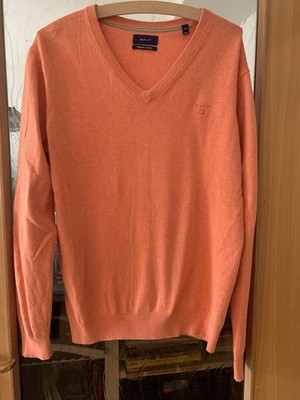 Toller Pullover von Gant Orange Gr M Super Zustand 100% Baumwolle