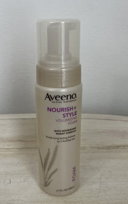Aveeno Nourish + Style Volumizing Foam VHTF Discontinued 6.7 Oz NEW
