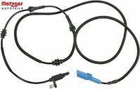 Metzger 0900236 Sensor FüR Raddrehzahl ABS Sensor Raddrehzahl FüR Peugeot