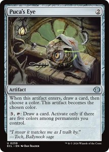 Puca's Eye 259/439 Lorwyn Eclipsed Magic: The Gathering Foil Uncommon