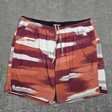 Smartwool 5K Active Shorts Mens XL Multicolor Lined Running Athletic Drawstring