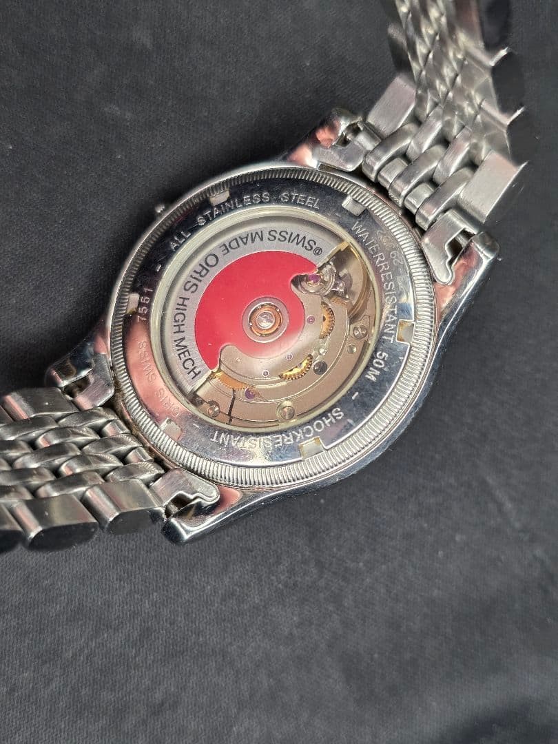 Working ORIS Pointer Day Date 7551 Automatic Watc… - image 7