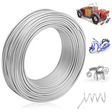 Aluminum Armature Wire for Sculpting, 2 Mm Thickness Metal Bendable Wire Flexibl