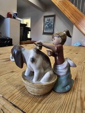 Lladro GRES finish  "Bashful Bather" 12273: mint