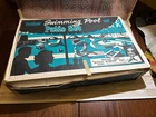 1960s Marx Dollhouse Outdoor Swimming Pool & Patio Set in orig box! NOS