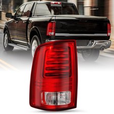 LED Tail Light Assembly for 2013-2018 Ram 1500 2500 3500 Black Housing Left Side