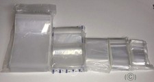 Tezraftaar® 100 4.5"x4.5" Grip Seal Bags Self Resealable Mini Grip Poly Plast...