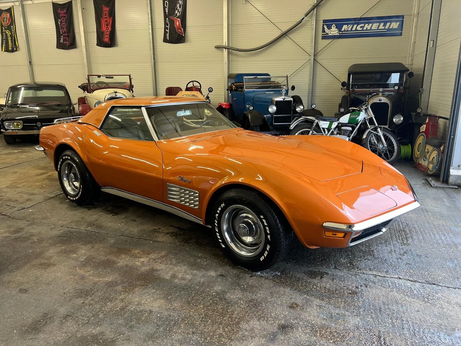 1972 Chevrolet Corvette Convertible Manual Hard Soft Tops Low Miles